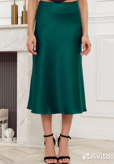 Атласная юбка