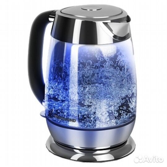 Чайник с 3D подсветкой, стекло