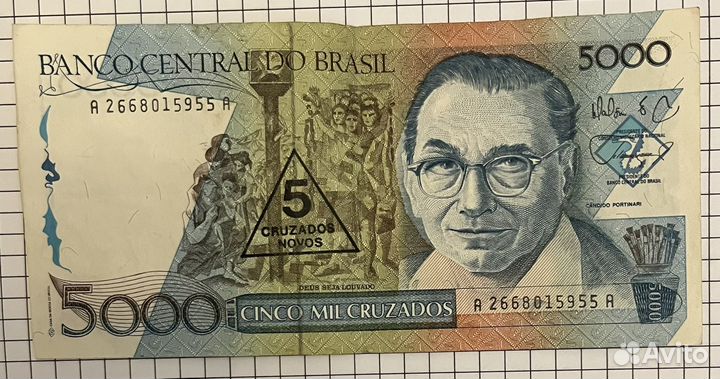 Бумажные купюры. Эстория, Венгрия, Бразилия