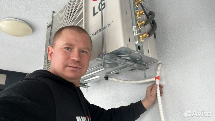 Установка кондиционеров. Монтаж сплит систем