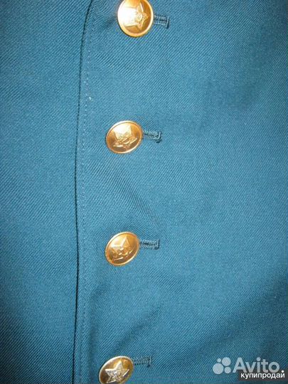 Китель парадный цвета морской волны