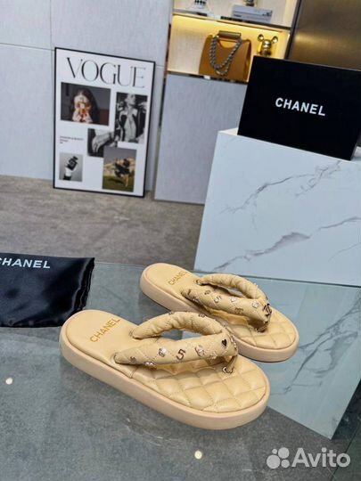 Вьетнамки Шлепки Chanel Размер 36-41