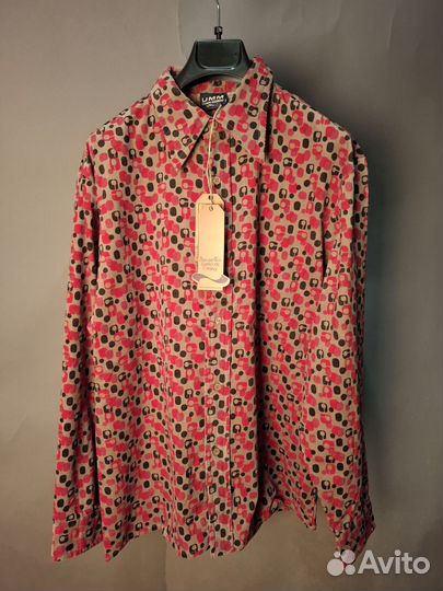 Новая мужская итальянская рубашка М- L