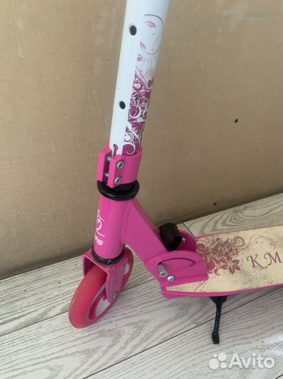 Самокат детский двухколесный для девочки
