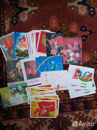 Открытки СССР чистые