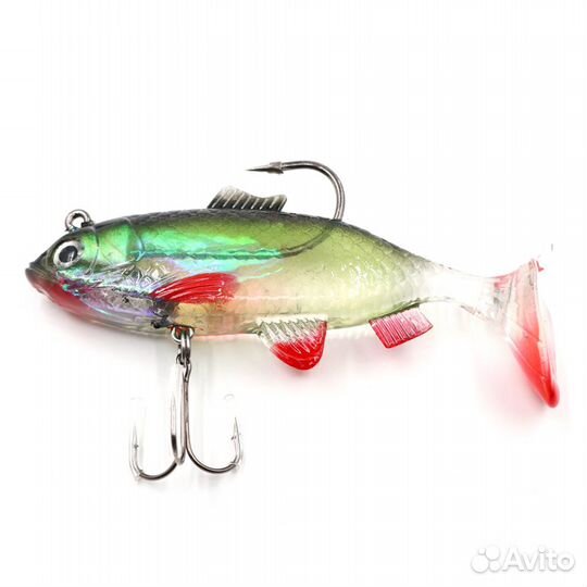 Приманка оснащенная Namazu PVC Carp 100мм 31гр