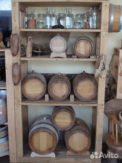 Стеллаж из массива дуба