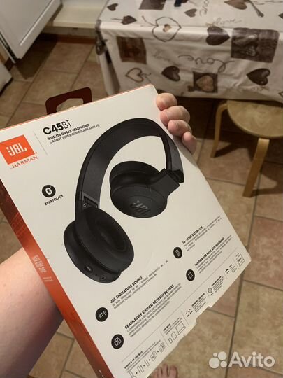 Беспроводные наушники jbl c45bt
