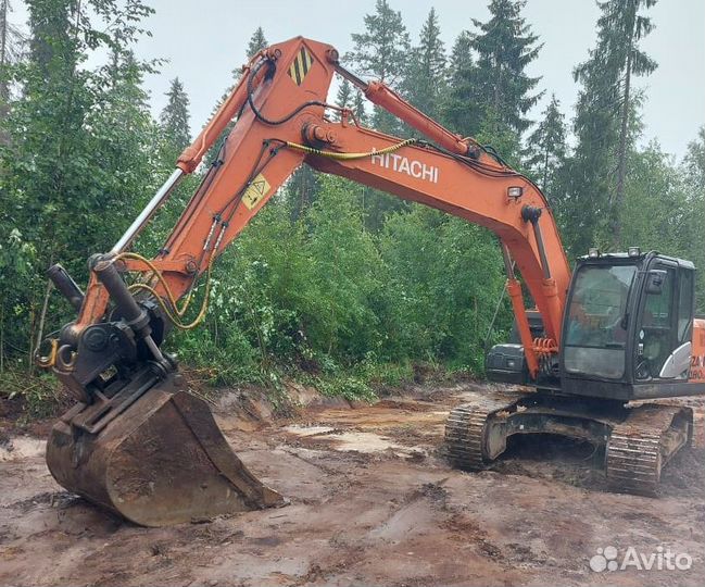 Гусеничный экскаватор Hitachi ZX180LCN-5G, 2013