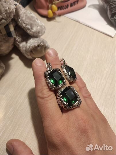 Серебряные комплекты 925пр