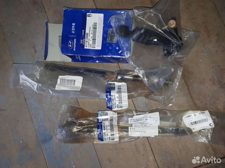 Рулевые тяги Hundai accent Poni.starex