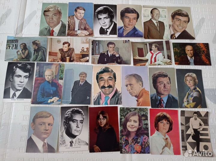 Открытки СССР актëры и артисты