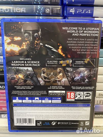 Atomik heart ps4 диск