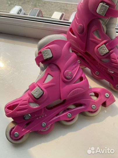 Роликовые коньки раздвижные 32-35
