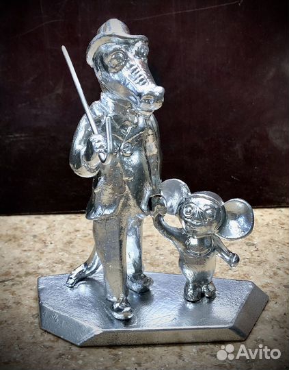 Статуэтка Крокодил Гена и Чебурашка