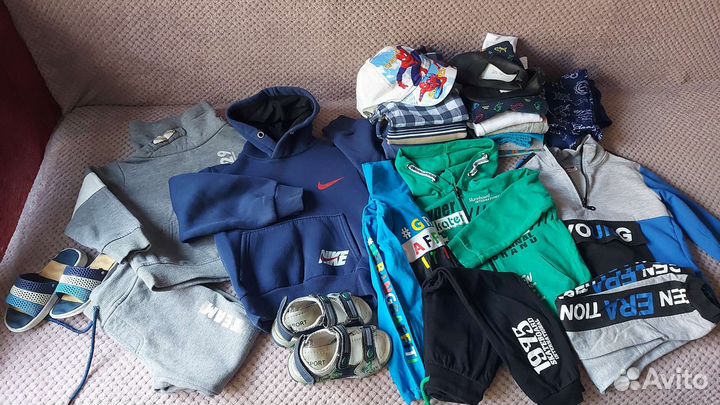Вещи пакетом на мальчика 92 98