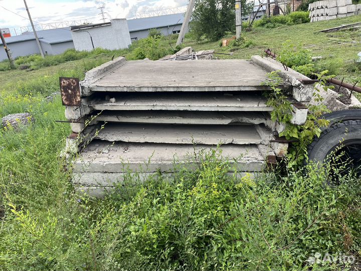 Бетонные плиты б/у