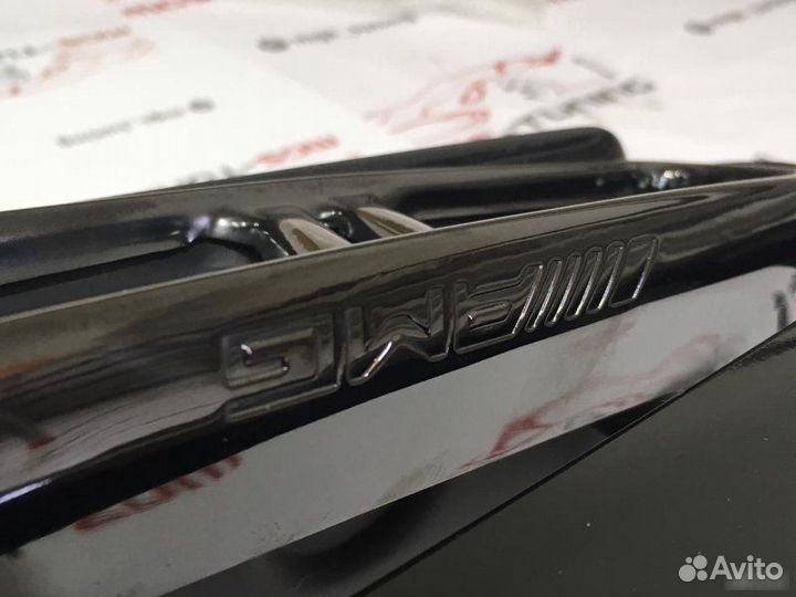 Диффузор и насадки Mercedes 213 E63s AMG all black