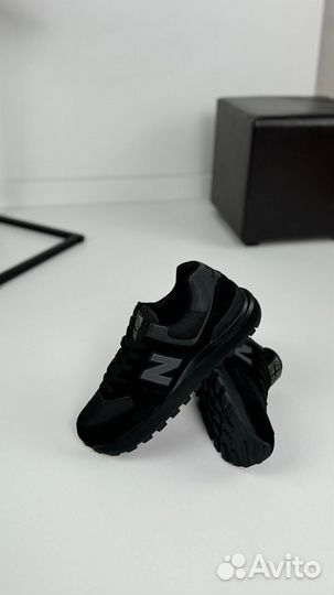 Кроссовки New Balance Stone Island Черные, 37-45