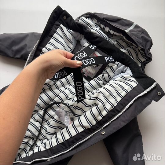 Комбинезон демисезонный новый 80-110+ super pogo