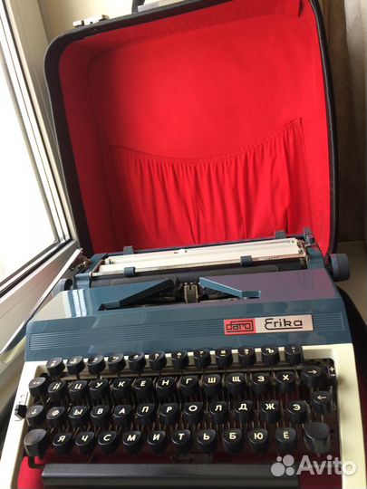 Пишущая машинка erika