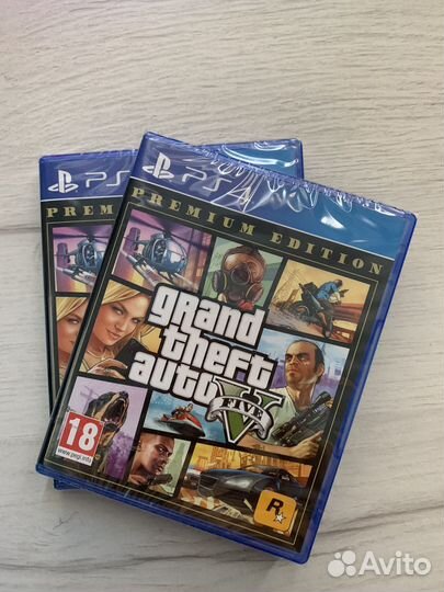 Игра Gta 5 premium edition для ps4/ps5 новая