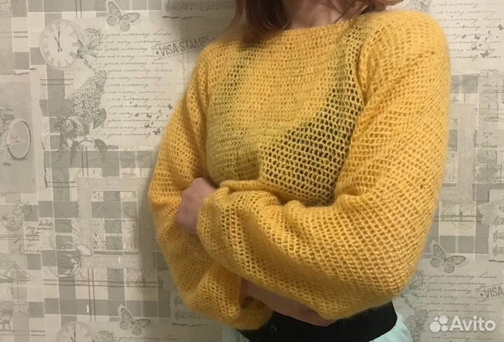 Вязанная паутинка