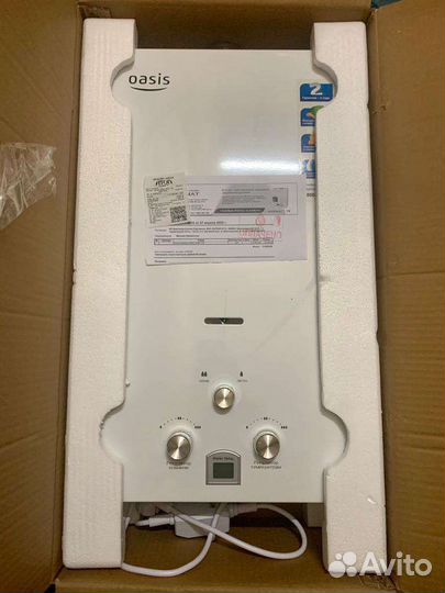 Водонагреватель проточный газовый