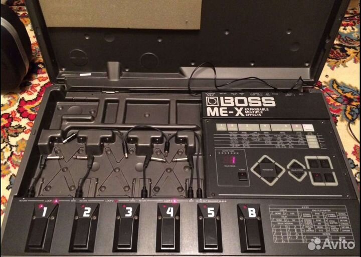Гитарный процессор Boss ME-X