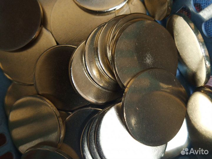 Заготовки для чеканки сув. жетонов