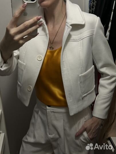 Укороченный жакет lime