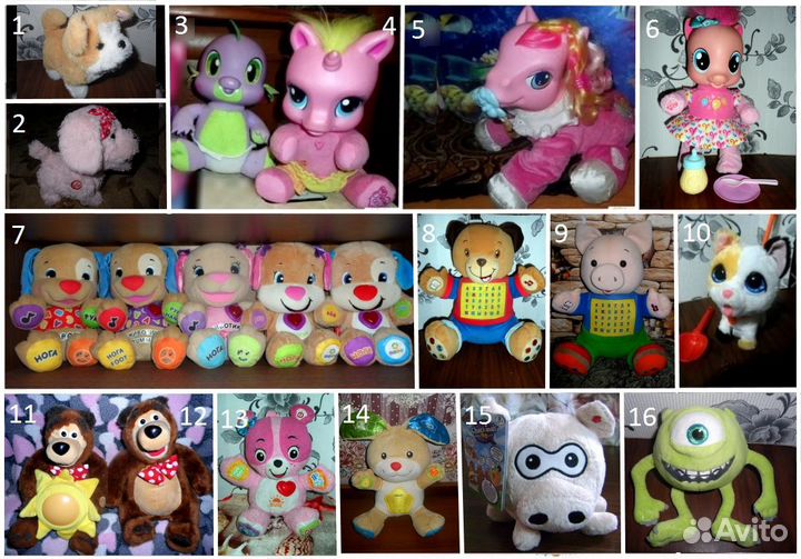 Интерактивные музыкальные игрушки известных фирм