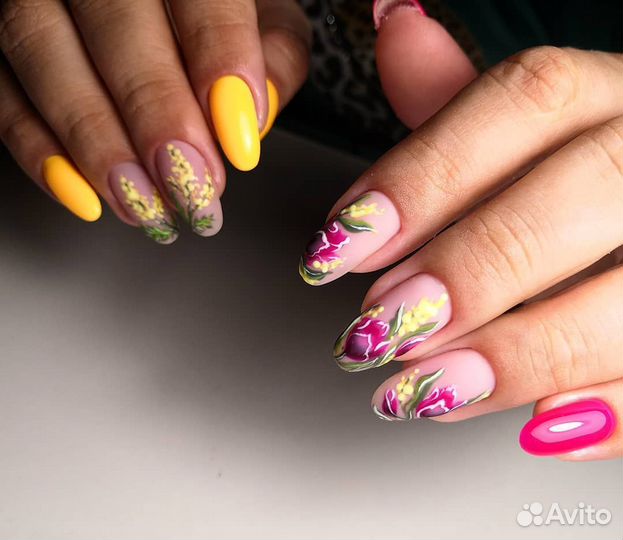 Маникюр, педикюр, наращивание