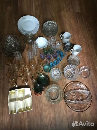 Стеклянная посуда СССР