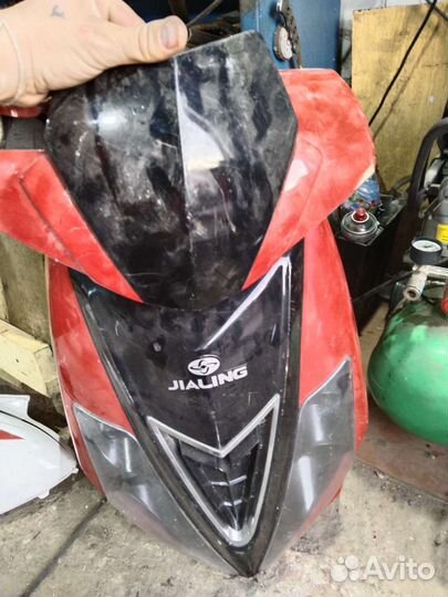 Пластик на скутер бу