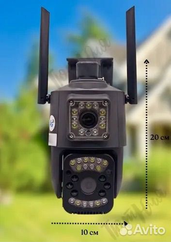 Камера видеонаблюдения уличная с симкартой 4 G
