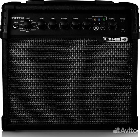 Line 6 Spider V 20 MkII моделирующий комбоусилител