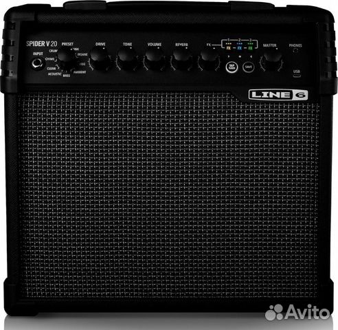 Line 6 Spider V 20 MkII моделирующий комбоусилител