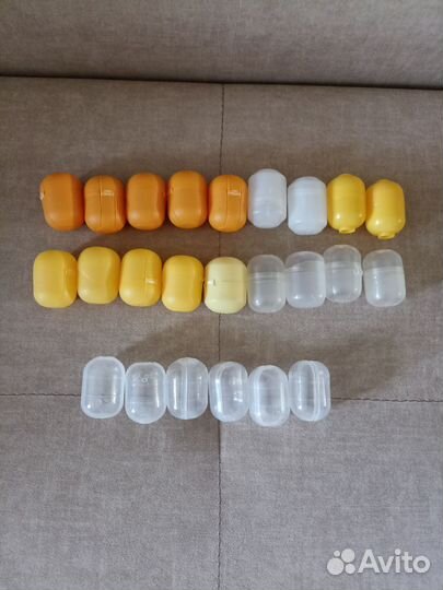 Пустые капсулы от киндер сюрприз