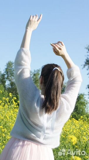 Паутинка из мохера