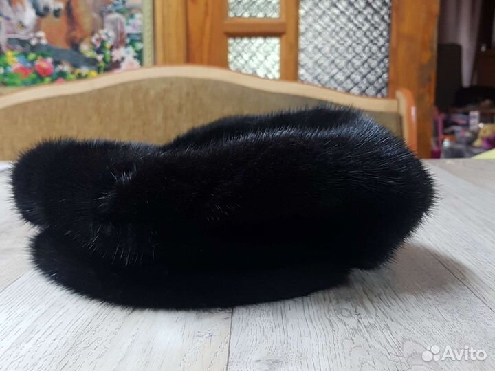Кепка норковая женская