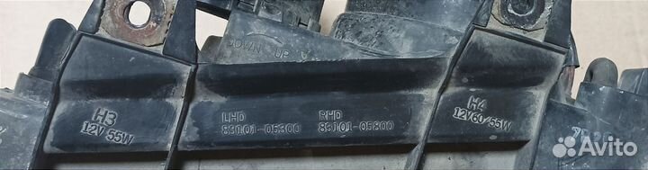 Фара левая дорест Ssang Yong Musso