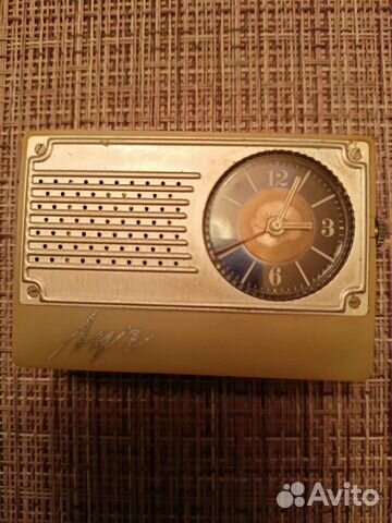 Часы будильник Луч СССР