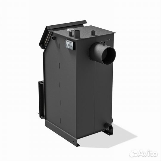 Твердотопливный котёл с увеличенной топкой