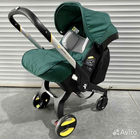 Коляска -автолюлька 4в1 изумруд