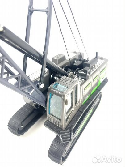 Подъемный кран с тросовым приводом и захватом