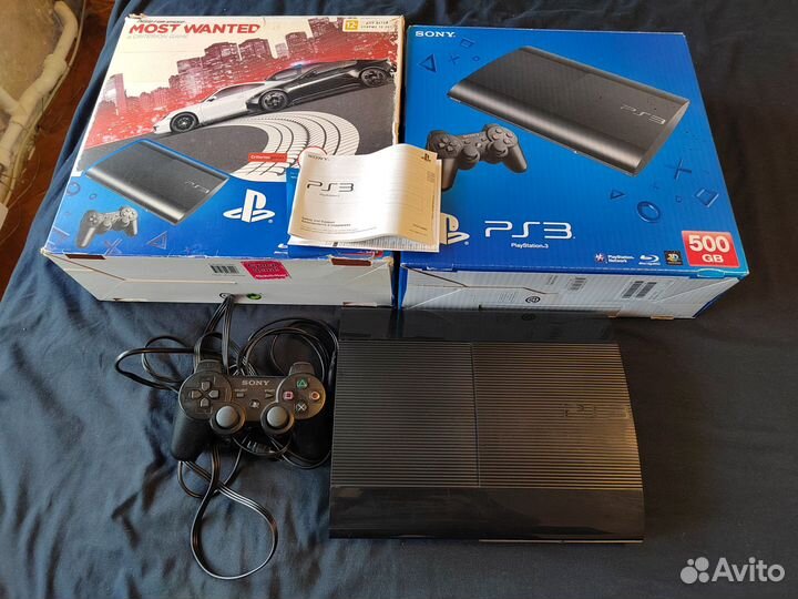 Приставка ps3 super slim прошитая Sony PlayStation