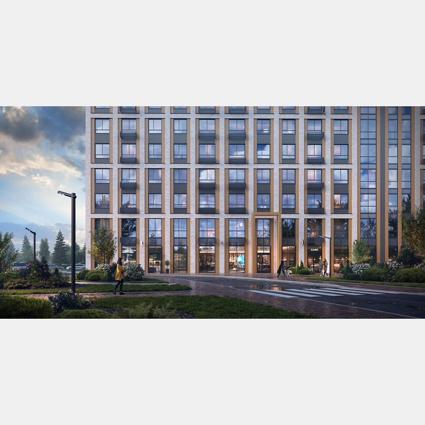 2-к. квартира, 55,3 м², 5/18 эт.