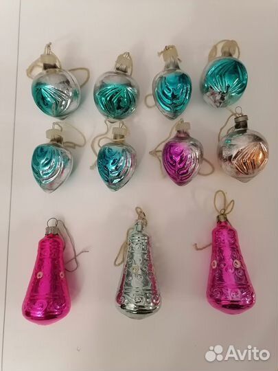 Ёлочные игрушки СССР