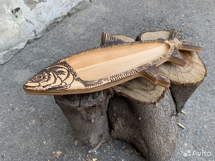 Доска Эко для подачи и сервировки рыбы